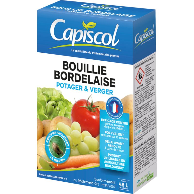 Bouillie Bordelaise Potager et Verger - 300g de Poudre -