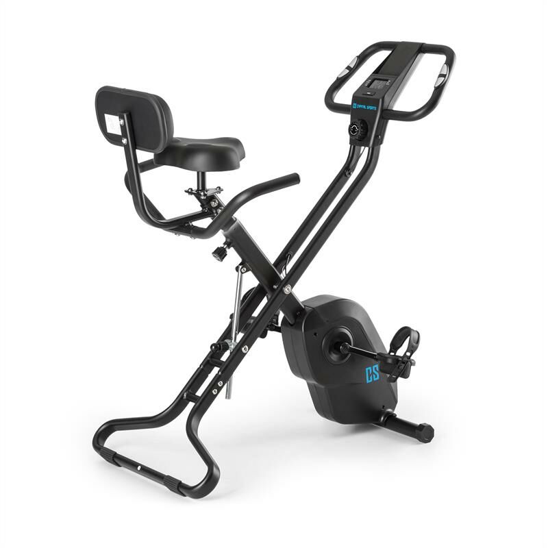 

Azura X1 X-Bike hasta 120 kg monitor de pulsaciones plegable 4 kg negro