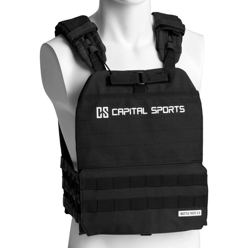 

Battlevest 2.0 Chaleco de pesas 29 lbs negro