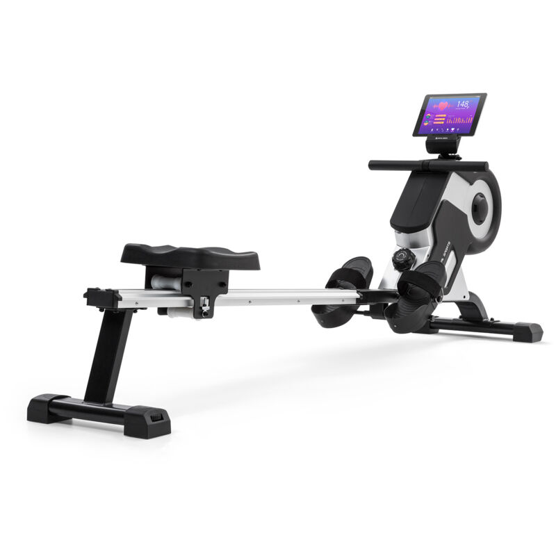 Capital Sports Rudergerät, Rudermaschine Für Effizientes Krafttraining, Rowing Machine, Hometrainer, Rudergerät Für Zuhause 150kg, 105cm Alu-gleitbahn, Klappbar,