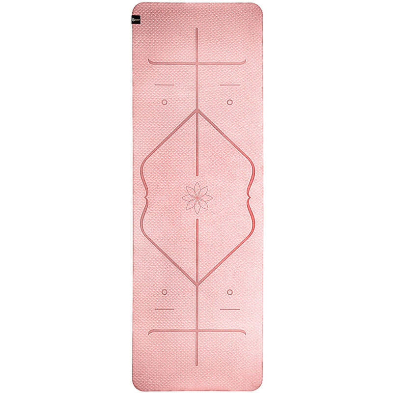 

Capital Sports Ojas Esterilla de Yoga Professional 183x0,5x61 cm TPE Líneas posturales