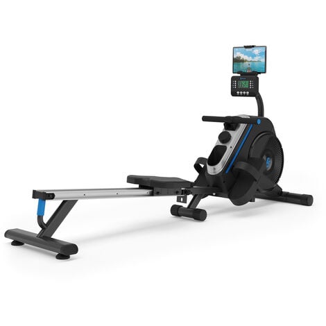 Capital Sports Rudergerät für Zuhause, Kompakter Rowshaper, Rudergerät Klappbar mit 8 Stufen, LCD-Monitor, Bodenrollen, Row Shaper mit Magnetwiderstand, Cardio-Rudergeräte, Fitnessgeräte für Zuhause