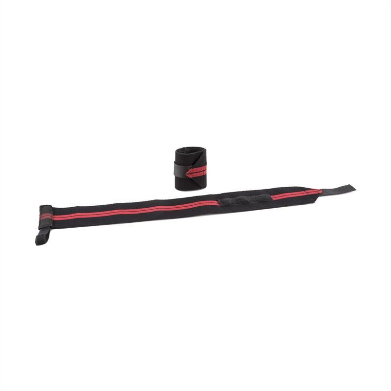 

Capital Sports - Ruggedor Vendas para muñecas 7,5cm 80% polietileno 20% elastano Cierre autoadhesivo Rojo/Negro