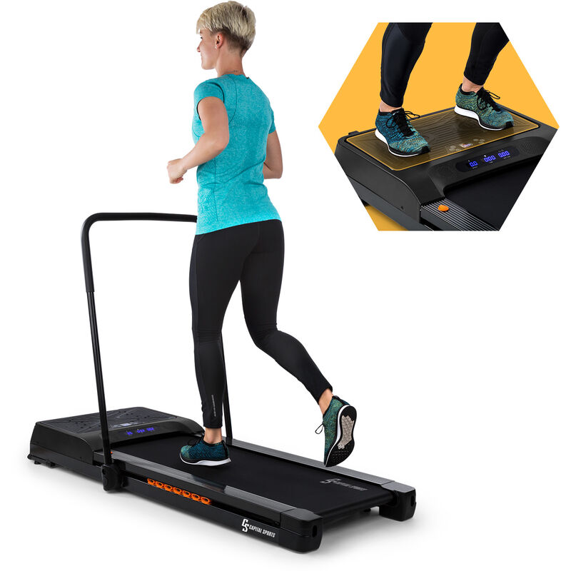 

Workspace Fusion cinta ergométrica y plataforma vibratoria 1-12km/h Bluetooth