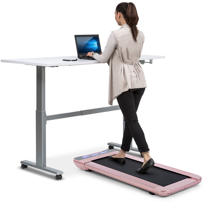 

Capital Sports - Workspace Go Cinta de correr 350 W 0,8 - 6 km/h 11 cm de altura color oro rosa