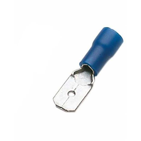Capocorda 4,8x0,8 Maschio Preisolato Blu