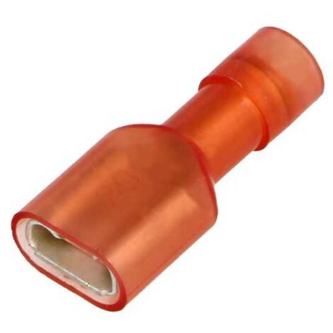 Capocorda 6,3x0,8 Femmina Isolato Rosso Rinforzato BM