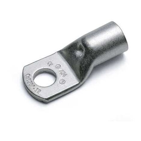Capocorda a Occhiello Nudo 10 mmq Foro 6 mm Cembre