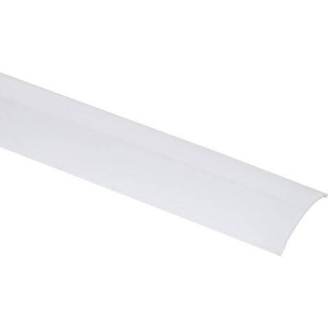 Capot 10 mètres Rond pour Profilé Aluminium Compatible avec Réf. 151769 Blanc translucide
