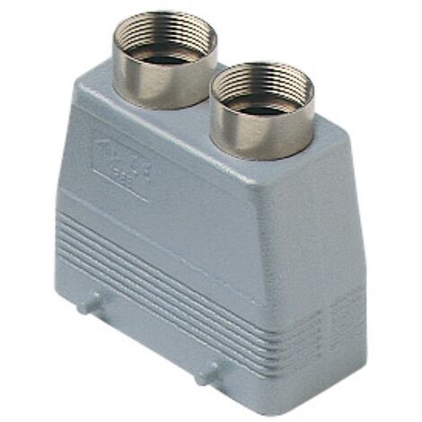 capot 4 pivots - haut profil - sortie verticale - pg13.5 x 2 - gabarit 57.27 - ilme cav10.213