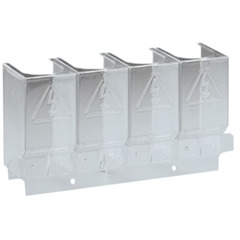Capot cache borne 4P inter fus - APPAREILLAGE DE TETE HAGER HZF207