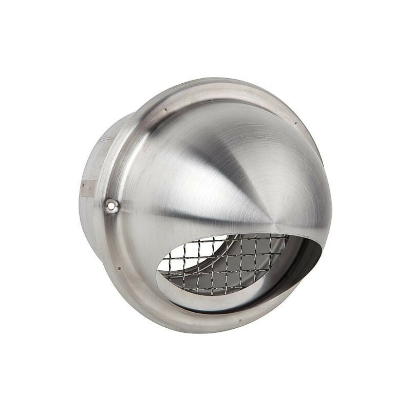Banyo - Capot d'aeration avec grille V2A a partir 350 m³/h protect. oiseau raccord diam 160mm diam ext 212mm