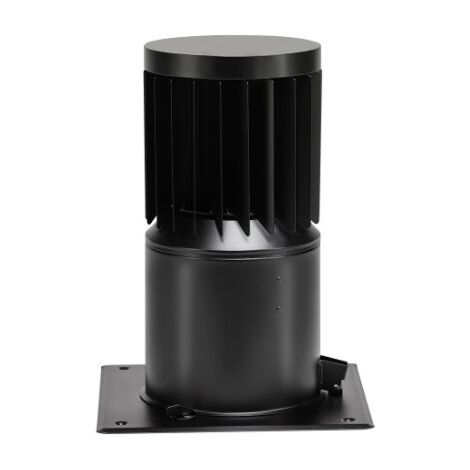 Capot de cheminée de ventilation TULIPAN à base carrée - Diametre (mm): 150