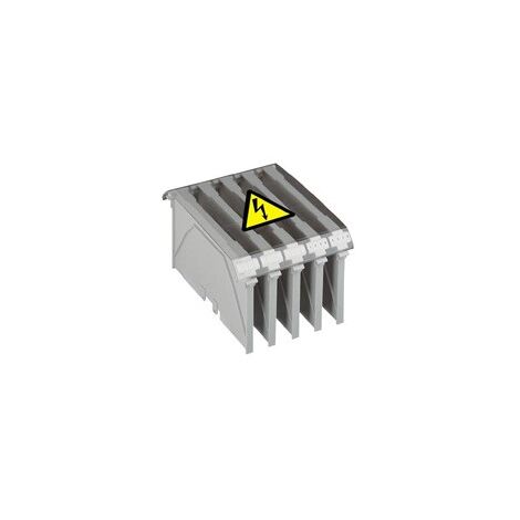 Capot de protection pour bloc de jonction de puissance nu viking 3 pour 3 blocs pas 46mm ou 4 blocs pas 34mm LEGRAND 039486
