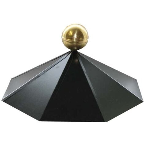 PGH Capot de toit octogonal avec globe