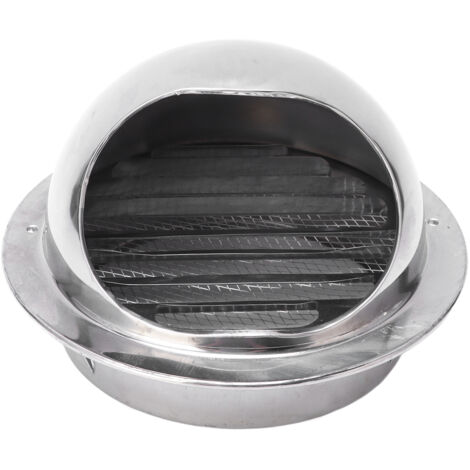 Capot de Ventilation Extérieur en Acier Inoxydable 6 Pouces, Anti-Pluie et Vent pour Conduit