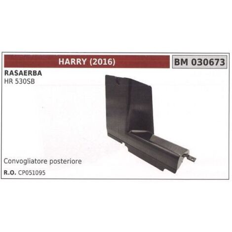 Capot d'échappement arrière HARRY tondeuse HR 530SB 030673