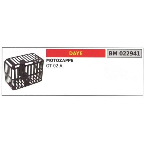 Capot d'échappement DAYE motorhoe GT 02 A 022941