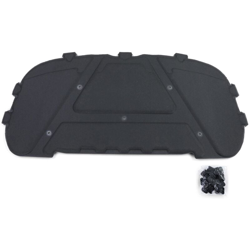 Viking Choice - Tapis d'isolation de capot avec clips adapté pour bmw Série 1 E81 E82 E87 E88