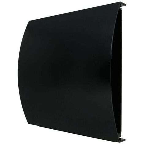 Capot extérieur noir pour diamètre 160 mm