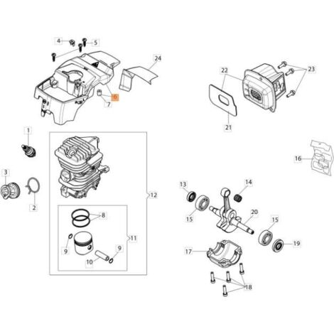 CAPOT MOTEUR ORIGINAL EMAK 50230008R