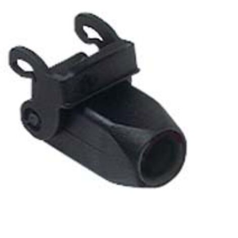 capot prolongateur plastique - noir - 1 levier - pg11 - gabarit 21.21 - série ck - ilme ck03vgns