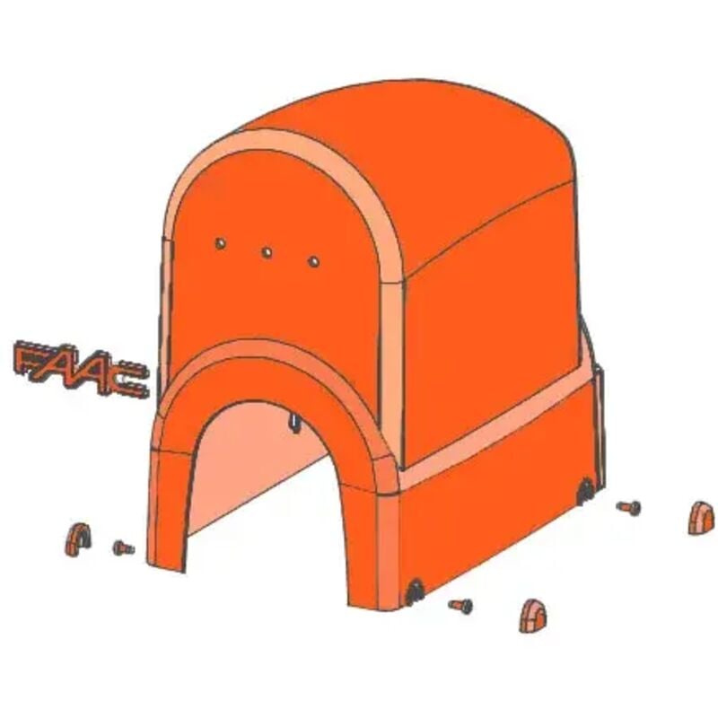 Pièce détachée carter de couverture 391 115001 - Faac