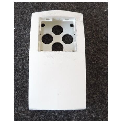 Capot simple blanc pour appareillage Schneider Alréa sur moulure Atriane 54x22mm 6131067 REHAU 735779