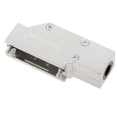 Capot SUB-D 15 pôles encitech DCMR15-FK-K 6560-0501-02 tout en métal 90 ° argent 1 pc(s) X952011