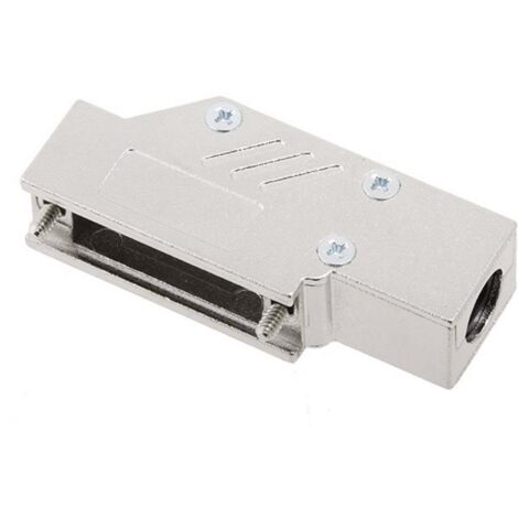 Capot SUB-D 15 pôles encitech DCMR15-ULP 1060-0135-02 tout en métal 90 ° argent 1 pc(s) X952501