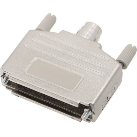 Capot SUB-D 25 pôles encitech DPPK-M-25-K 6260-0105-03 plastique, métallisé 180 ° argent 1 pc(s) X951091