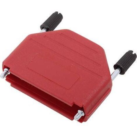 Capot SUB-D 25 pôles encitech DPPK25-R-K 6353-0103-03 matière plastique 180 ° rouge 1 pc(s) X951361