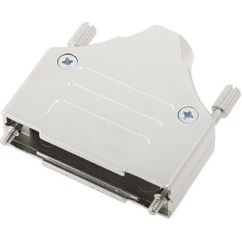 Capot SUB-D 25 pôles encitech MHDM25-K 6560-0136-03 tout en métal 180 ° argent 1 pc(s) X952201