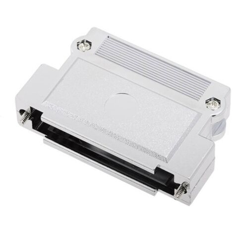 Capot SUB-D 37 pôles encitech DFCK 37-M-K 1520-0105-04 plastique, métallisé 180 ° argent 1 pc(s)