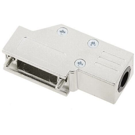 Capot SUB-D 9 pôles encitech DCMR09-FK-K 6560-0501-01 tout en métal 90 ° argent 1 pc(s) X952051