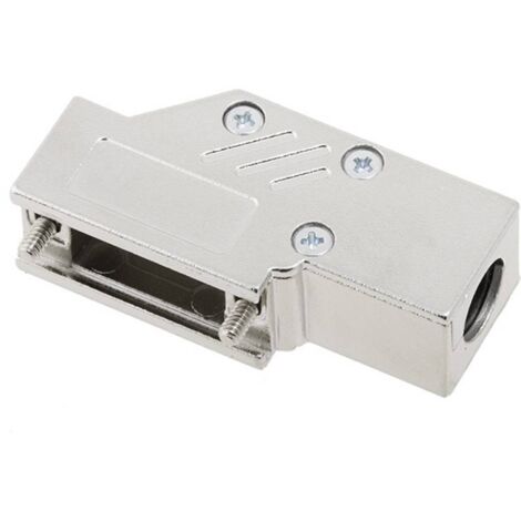 Capot SUB-D 9 pôles encitech DCMR09-ULP 1060-0135-01 tout en métal 90 ° argent 1 pc(s) X952021