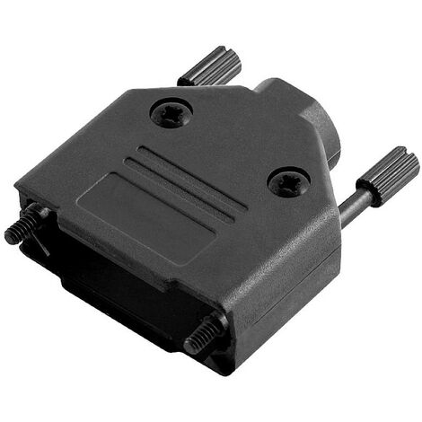 Capot SUB-D 9 pôles encitech DTPK-P-09-BK-K 6560-0108-01 matière plastique 180 ° noir 1 pc(s) X953561