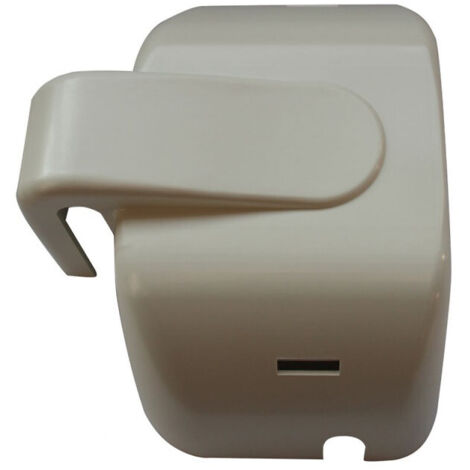 Capot supérieur pour motorisation de volet battant en applique