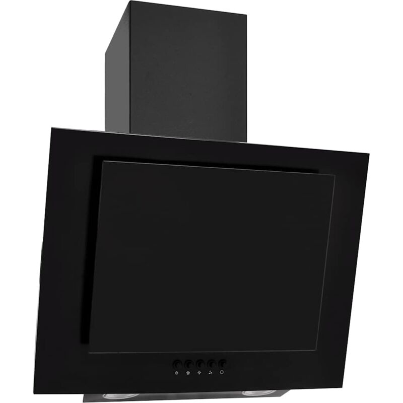 Cappa a Muro 60 cm in Acciaio Inox e Vetro