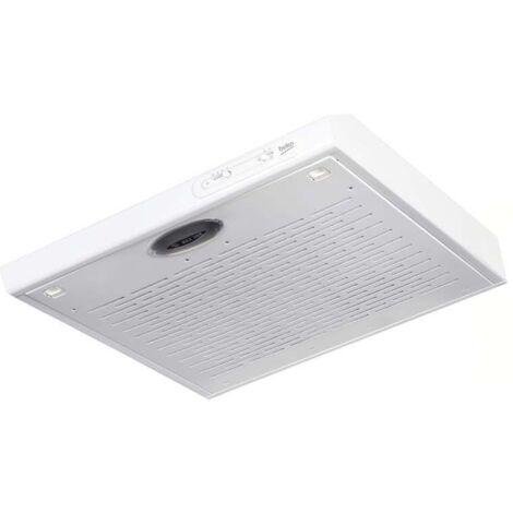 Beko – Cappa da parete 50 cm – Estrattore 125 m³/h – 3 velocità – Filtro anti-grasso lavabile – Silenziosa 62 dB – Design compatto