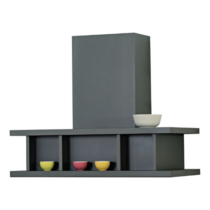 Cappa aspirante industrial style in acciaio inox