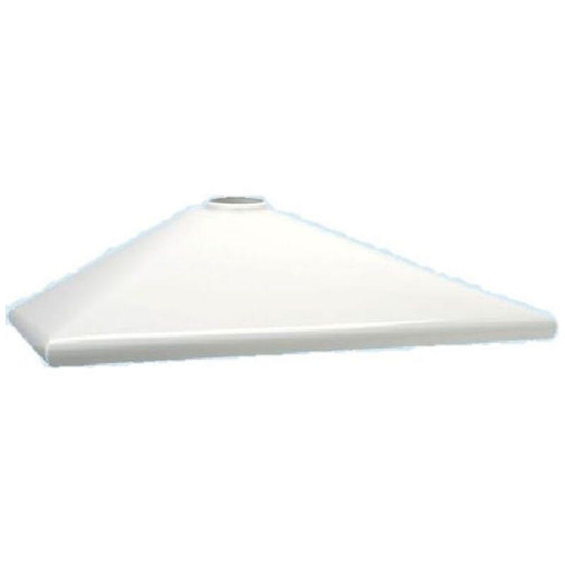 Ala, Cappa Centrale a Parete Bianca, 80x42x19 cm