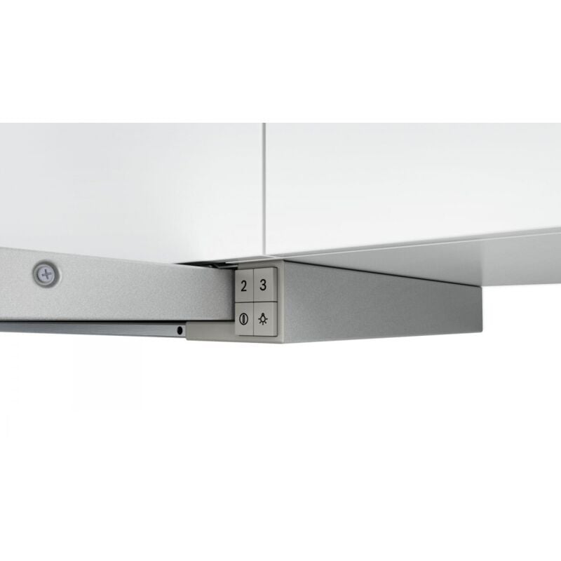 Bosch - Serie 4 DFT63AC50 Cappa semi-integrata (estraibile) Argento 360 m³/h d