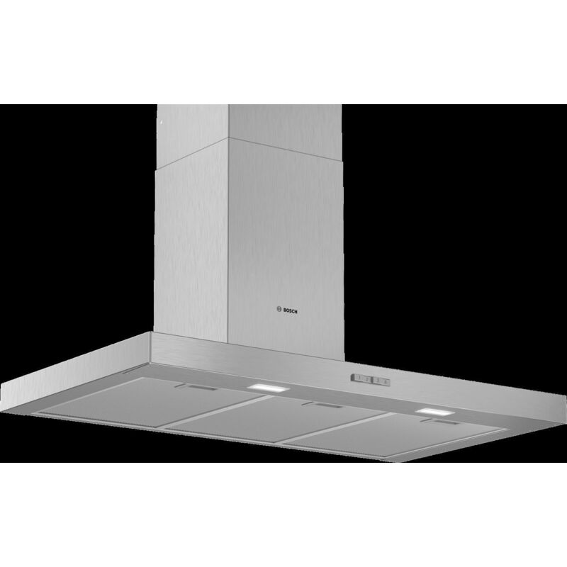 Bosch - Serie 2 DWB96BC50 - Cappa - Camino piatto - Larghezza 90 cm - Profondità 50 cm - Aspirazione e ricircolo (con set di ricircolo supplementare)