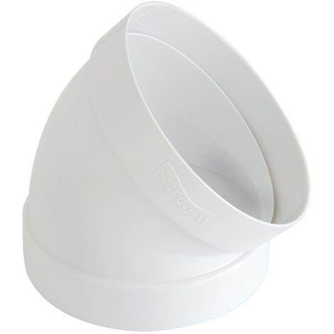 CAPPA CURVA 45° FF D.125 BIANCO