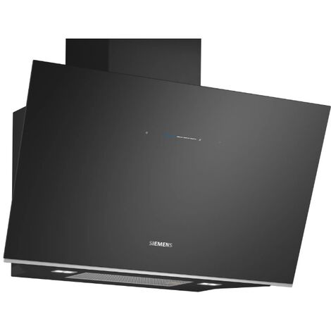 cappa decorativa inclinata 90cm 51db 441m3/h nera - LC91KLT60 - siemens