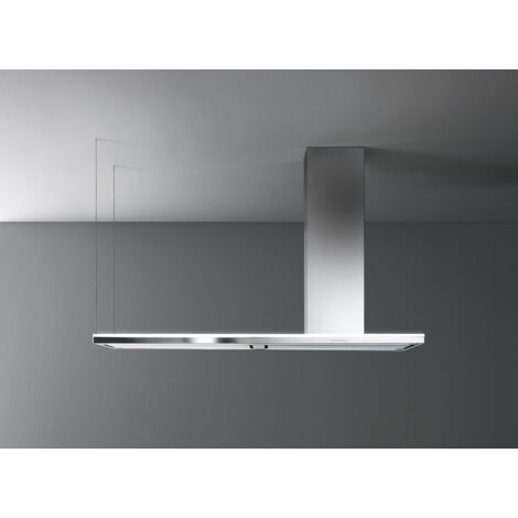 Cappa Isola Falmec Lumen 175 cm, versione sinistra, 800 m3/h - LUMENISOLA175SX - CLUI75.E1P2NEUI490F