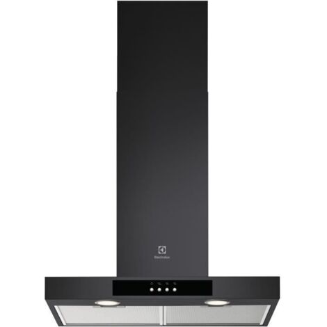 Cappa murale Electrolux 600m3h LED nero elegante