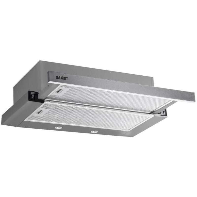 Cappa sottopensile 90 cm Slim in inox con motore - Samet