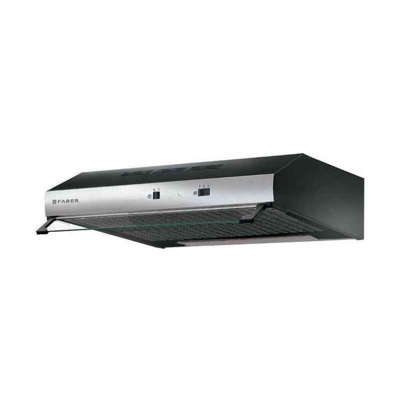 Image of TCH04 plus SS19A 741 Cappa da Incasso Sottopensile 90 cm Classe energetica d Nero-Frontale Inox 300.0557.493 - Faber